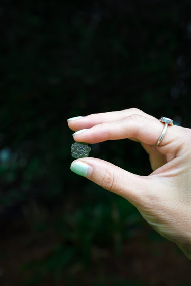 Petite Moldavite Piece